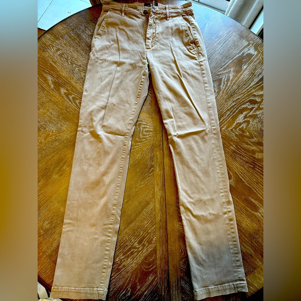 7 For All Mankind Stretch Slim Khakis